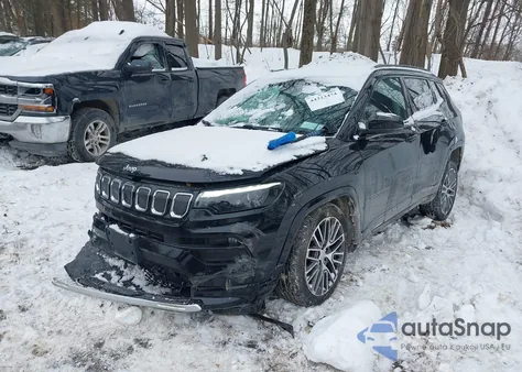 2022 Jeep Compass Limited 4X4 z USA, uszkodzony, nr VIN 3C4NJDCBXNT101628